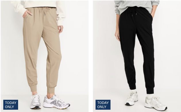 High-Waisted SleekTech Joggers